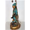 Image 7 : Antique Japanese Lamp with Amethyst and Jade Pull