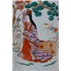 Image 4 : Japanese Hand Painted Porcelain Brush Pot