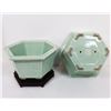 Image 6 : Pair of Chinese Celadon Porcelain Pots