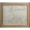 Image 1 : Modern Pen & Ink Illustration, Signed