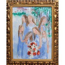 Modern Impressionist Oil on Canvas, Signed