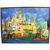 Image 1 : Modern Impressionist Russian Cathedral, O/C
