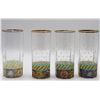 Image 10 : Serving Glass set w Four Glasses