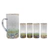 Image 1 : Serving Glass set w Four Glasses