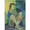 Image 2 : French School Cubist Oil on Board