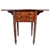 Image 4 : 19th C. Mahogany Three Drawer Sewing Stand