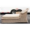 Image 2 : Wicker Chaise Lounge Patio Chair