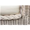 Image 3 : Wicker Chaise Lounge Patio Chair