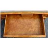 Image 6 : Woven Bamboo Glass Top Console Table
