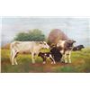 Image 2 : 19th C Pastoral Oil on Board Painting, Signed
