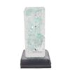 Image 1 : Art Glass Turquoise Sculpture on Base