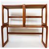 Image 2 : Mid-Century Modern Wood Stools and Bench
