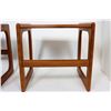 Image 9 : Mid-Century Modern Wood Stools and Bench