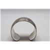 Image 3 : American Indian Silver Cuff Bracelet w/ Design