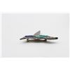 Image 2 : Zuni Hummingbird Pin, Inlaid Lapis & Turquoise