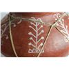 Image 2 : Southwestern Terracotta Jar with Leather Wrap