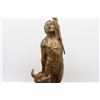 Image 3 : Bronze Figural Sculpture on Wooden Base