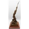 Image 7 : Bronze Figural Sculpture on Wooden Base