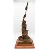 Image 8 : Bronze Figural Sculpture on Wooden Base