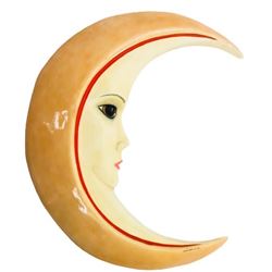 Large Vintage Folk Art Moon from Mexico