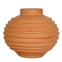 Terracotta Lantern Style Jar