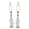 Image 1 : Pair of Cut Glass Lamps