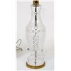 Image 2 : Pair of Cut Glass Lamps