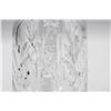 Image 9 : (2) Crystal Candlesticks and (1) Crystal Decanter