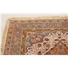 Image 13 : Rare Iranian Four-Sided Fringed Silk Rug
