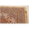Image 14 : Rare Iranian Four-Sided Fringed Silk Rug