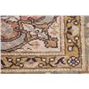 Image 8 : Rare Iranian Four-Sided Fringed Silk Rug