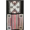 Image 1 : (2) Navajo Rugs/Saddle Blankets