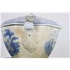 Image 6 : Rock Stone Blue & White Tureen with Ladle
