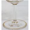 Image 3 : 18 Piece Set of Gilded Glassware and Porcelain
