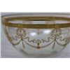 Image 9 : 18 Piece Set of Gilded Glassware and Porcelain