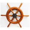 Image 1 : Fine Yacht Wheel, Teak with Bronze Hub