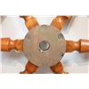 Image 2 : Fine Yacht Wheel, Teak with Bronze Hub