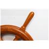 Image 3 : Fine Yacht Wheel, Teak with Bronze Hub