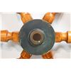 Image 4 : Fine Yacht Wheel, Teak with Bronze Hub