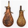 Image 1 : Antique Gun Powder Flasks