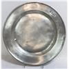 Image 1 : Antique Hallmarked Pewter Charger