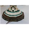 Image 10 : Pair of Capidomonte Porcelain Lamps, Urn Form