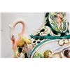 Image 5 : Pair of Capidomonte Porcelain Lamps, Urn Form