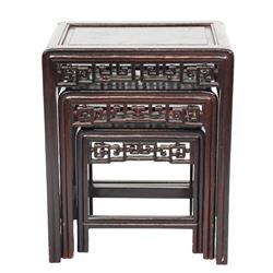 Set of 3 Chinese Nesting Tables