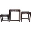 Image 2 : Set of 3 Chinese Nesting Tables