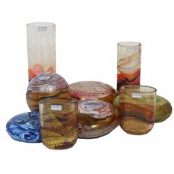 (9) Gozo Blown Glass