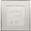 Image 1 : Framed Dedication on Paper