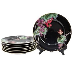 (8) Fitz and Floyd Plates