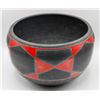 Image 2 : Black & Red Ceramic Bowl, Signed