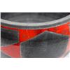 Image 6 : Black & Red Ceramic Bowl, Signed